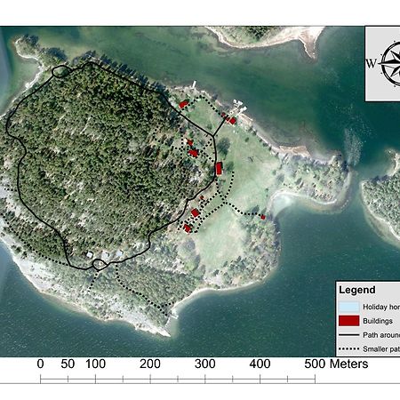 Vila Gaerdsholmens Skaergardshemman "Eken" Edsbruk Exteriér fotografie